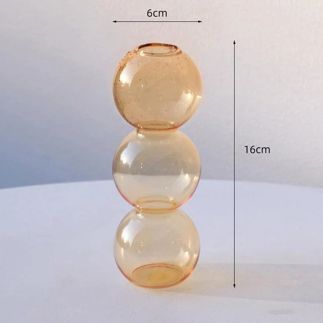 Crystal Bubble Vase -