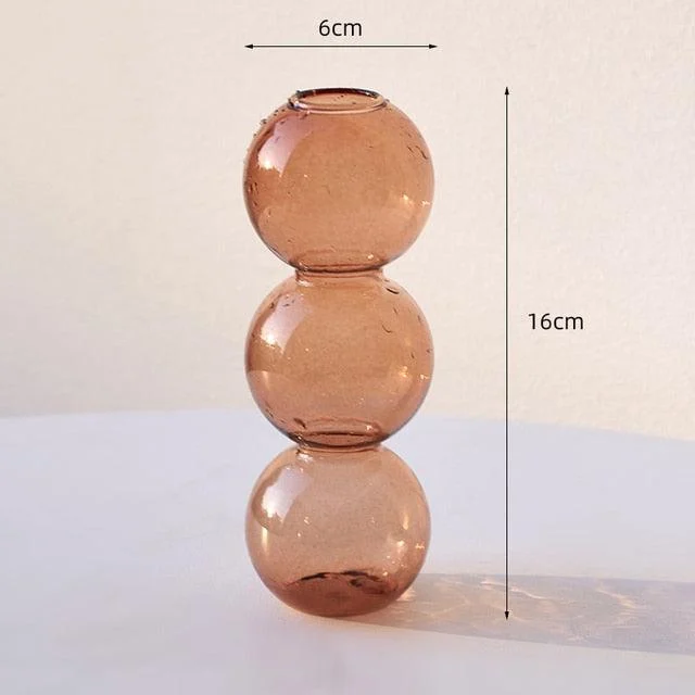 Crystal Bubble Vase -