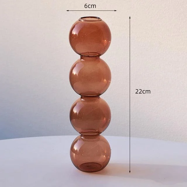 Crystal Bubble Vase -