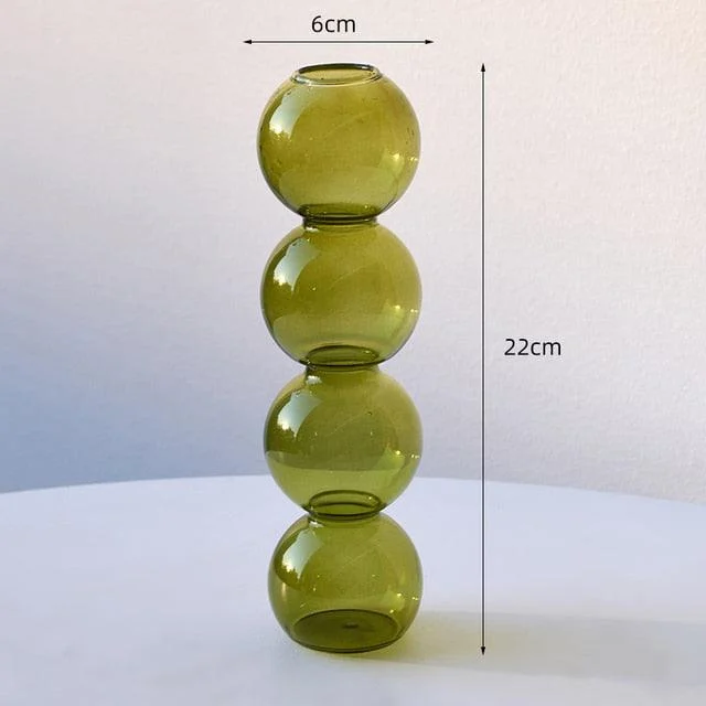 Crystal Bubble Vase -