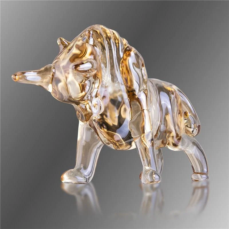 Crystal Bull Figurine - - #tag1#