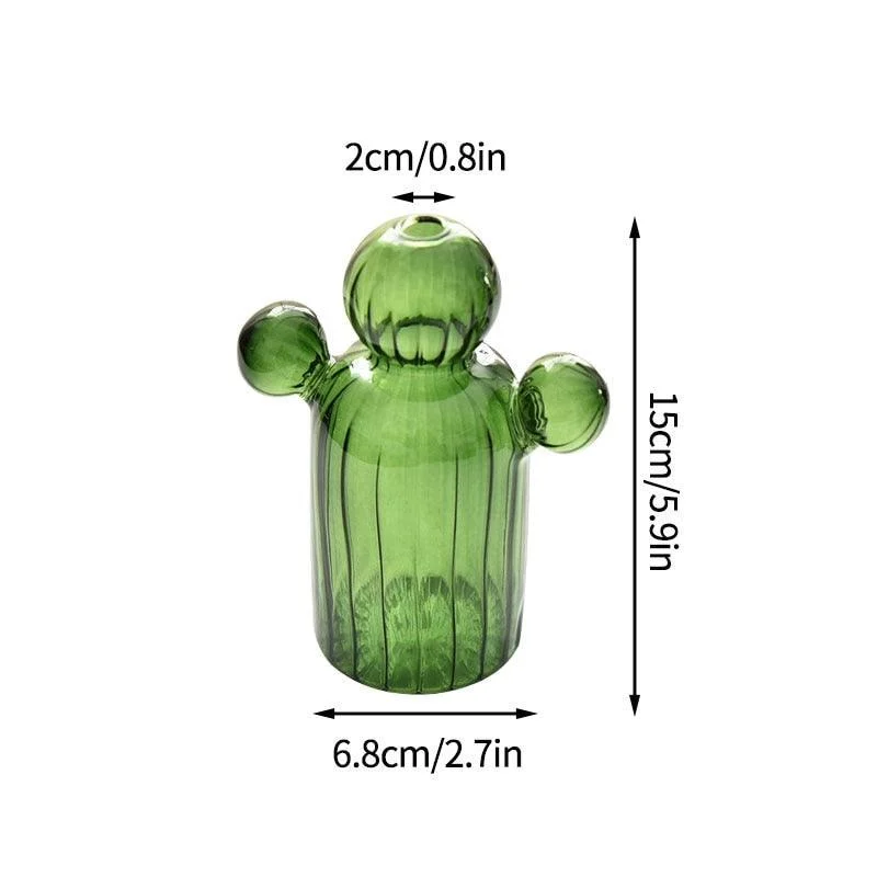 Crystal Cacti Vase -