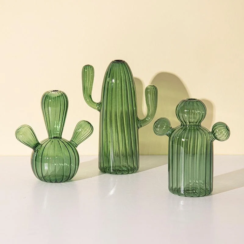 Crystal Cacti Vase -