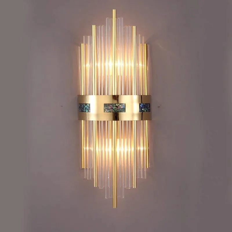 Crystal_Crystal_LED_Wall_Lamp_Gold_Living_Room-Bedroom_Metal-Acrylic_-_-_tag1_-4193762 Crystal Crystal LED Wall Lamp Gold, Living Room/Bedroom, Metal/Acrylic - - #tag1#