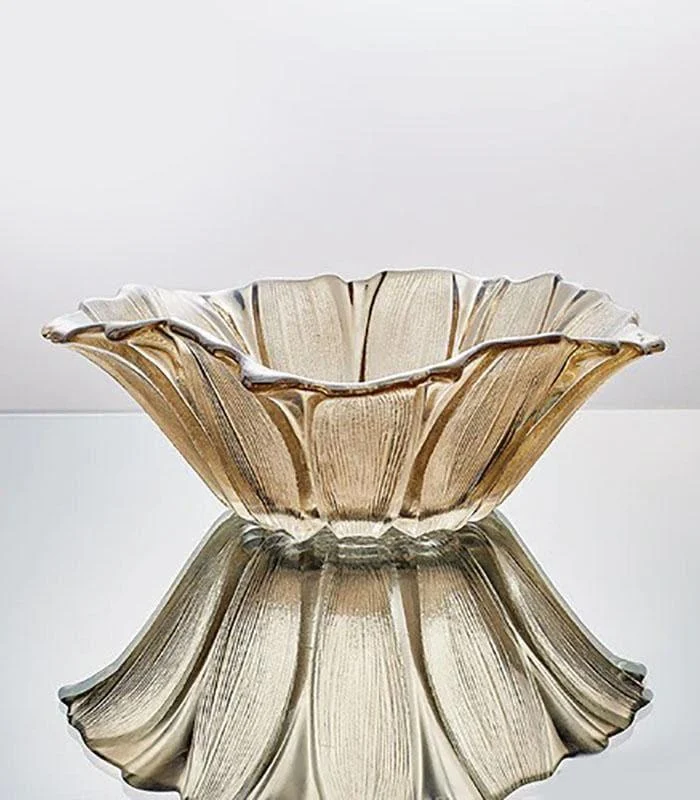 Crystal_Glass_Decorative_Fruit_Bowl_Golden_Yellow_-_-_tag1_-4187300 Crystal Glass Decorative Fruit Bowl Golden Yellow - - #tag1#