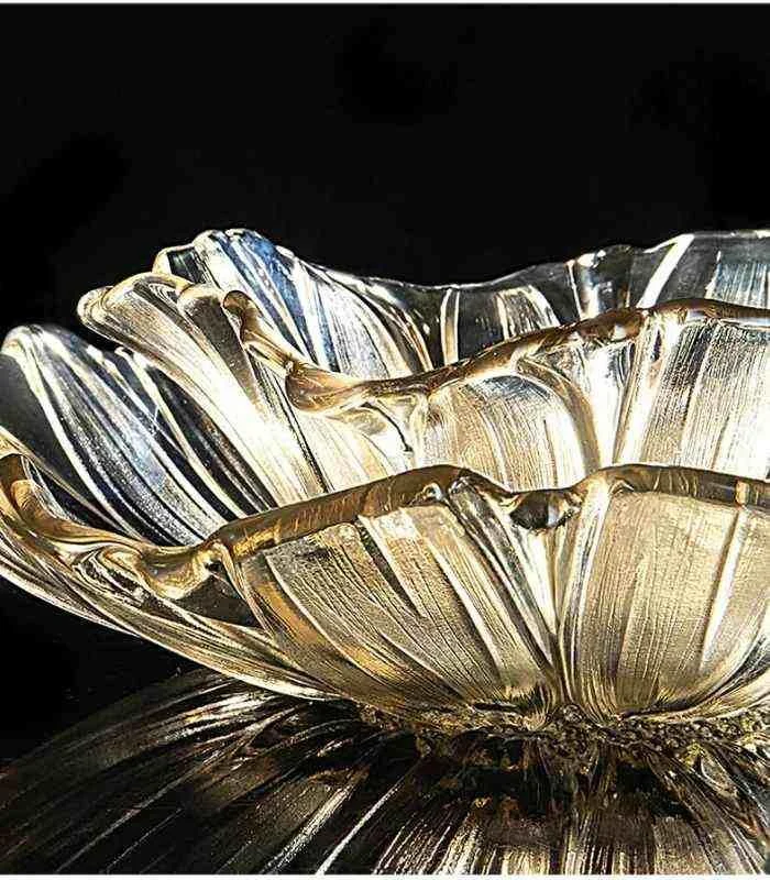Crystal_Glass_Decorative_Fruit_Bowl_Golden_Yellow_-_-_tag1_-4187321 Crystal Glass Decorative Fruit Bowl Golden Yellow - - #tag1#
