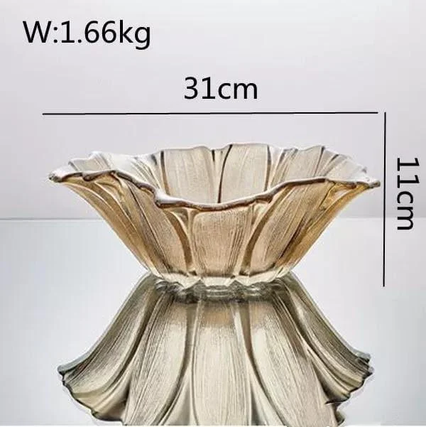Crystal_Glass_Decorative_Fruit_Bowl_Golden_Yellow_-_-_tag1_-4187339 Crystal Glass Decorative Fruit Bowl Golden Yellow - - #tag1#