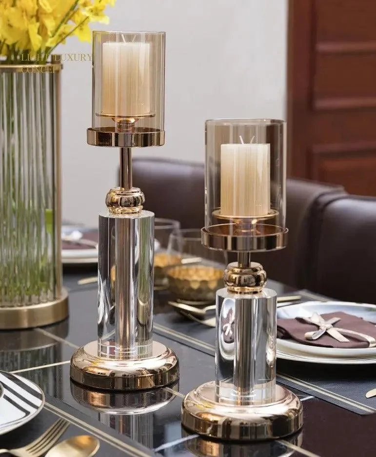 Crystal_Metal_Candle_Holders_-_-4170785 Crystal & Metal Candle Holders -
