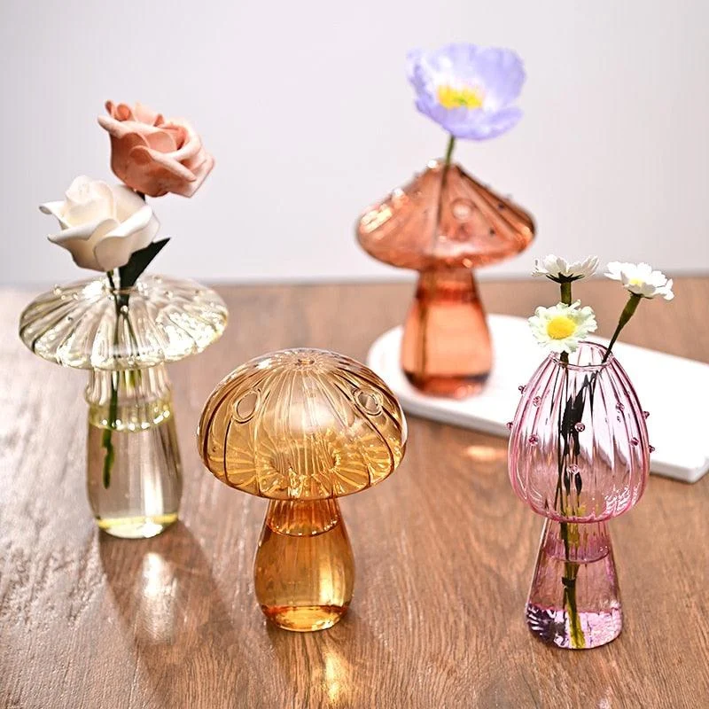 Crystal Mushroom Jars -