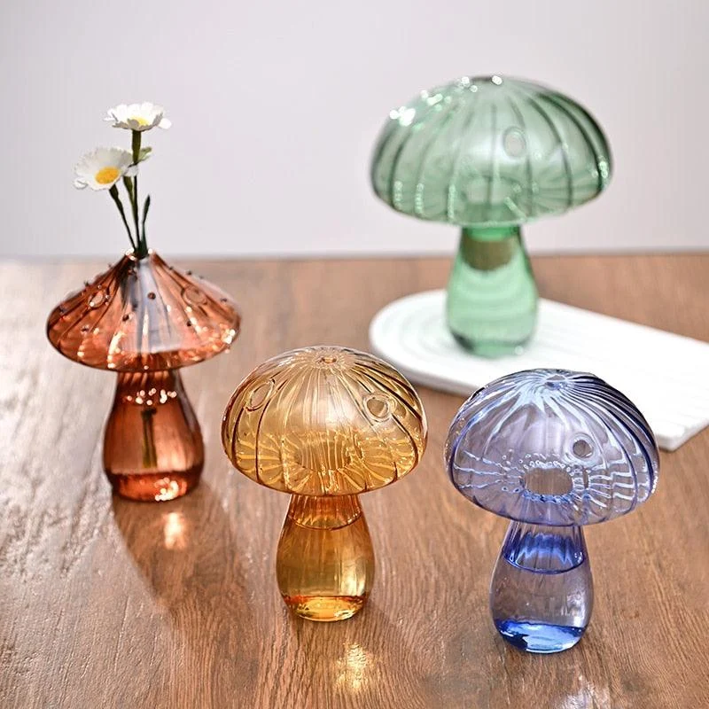 Crystal Mushroom Jars -