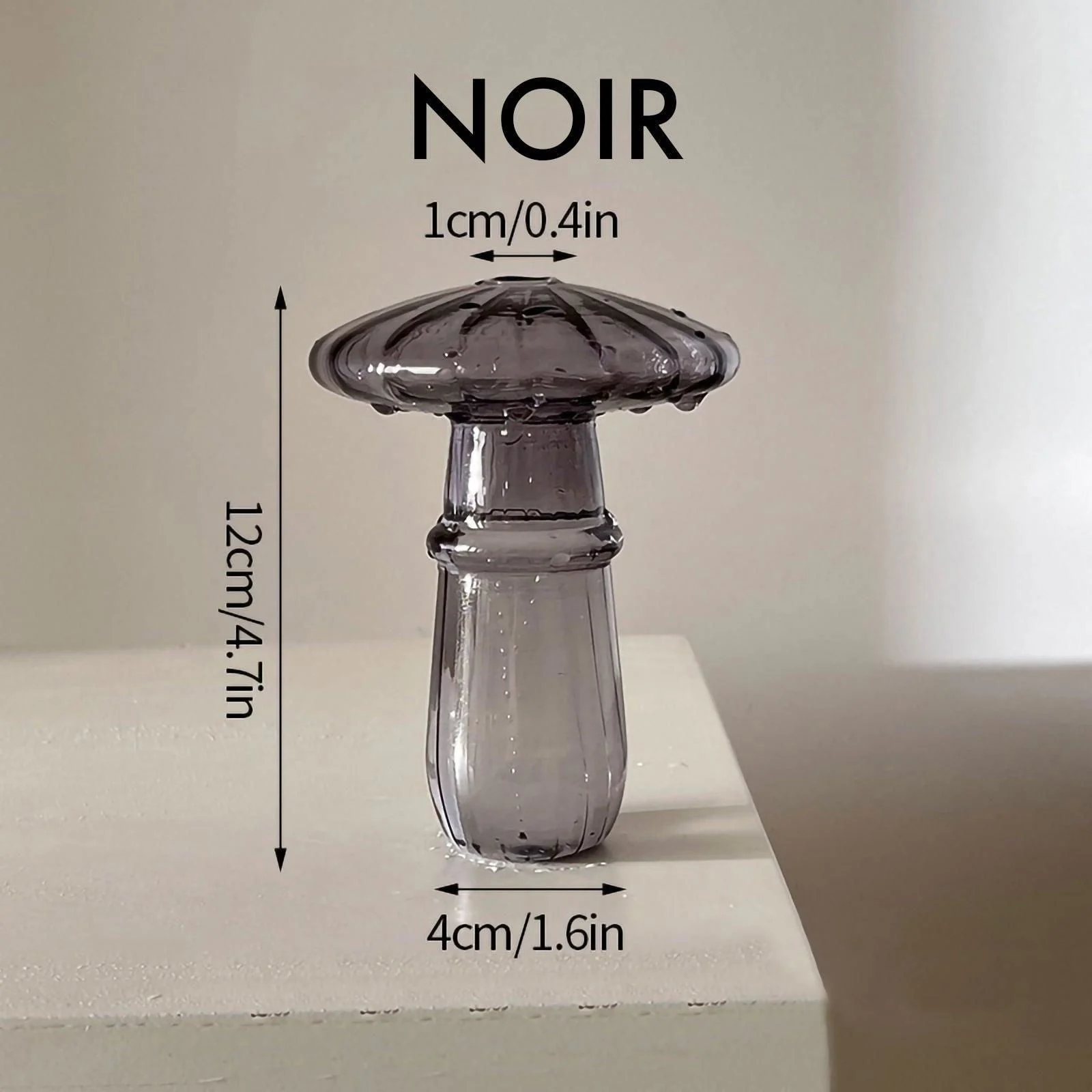 Crystal Mushroom Jars -