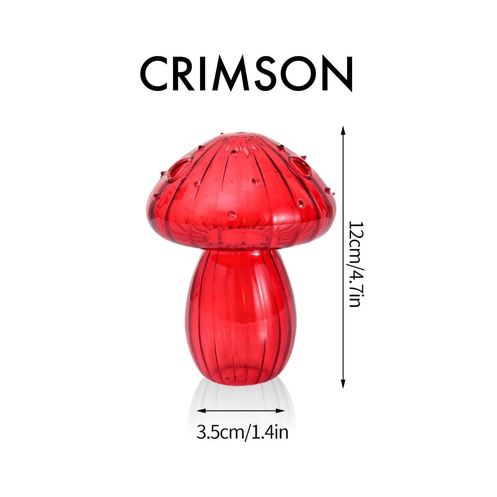 Crystal Mushroom Jars -