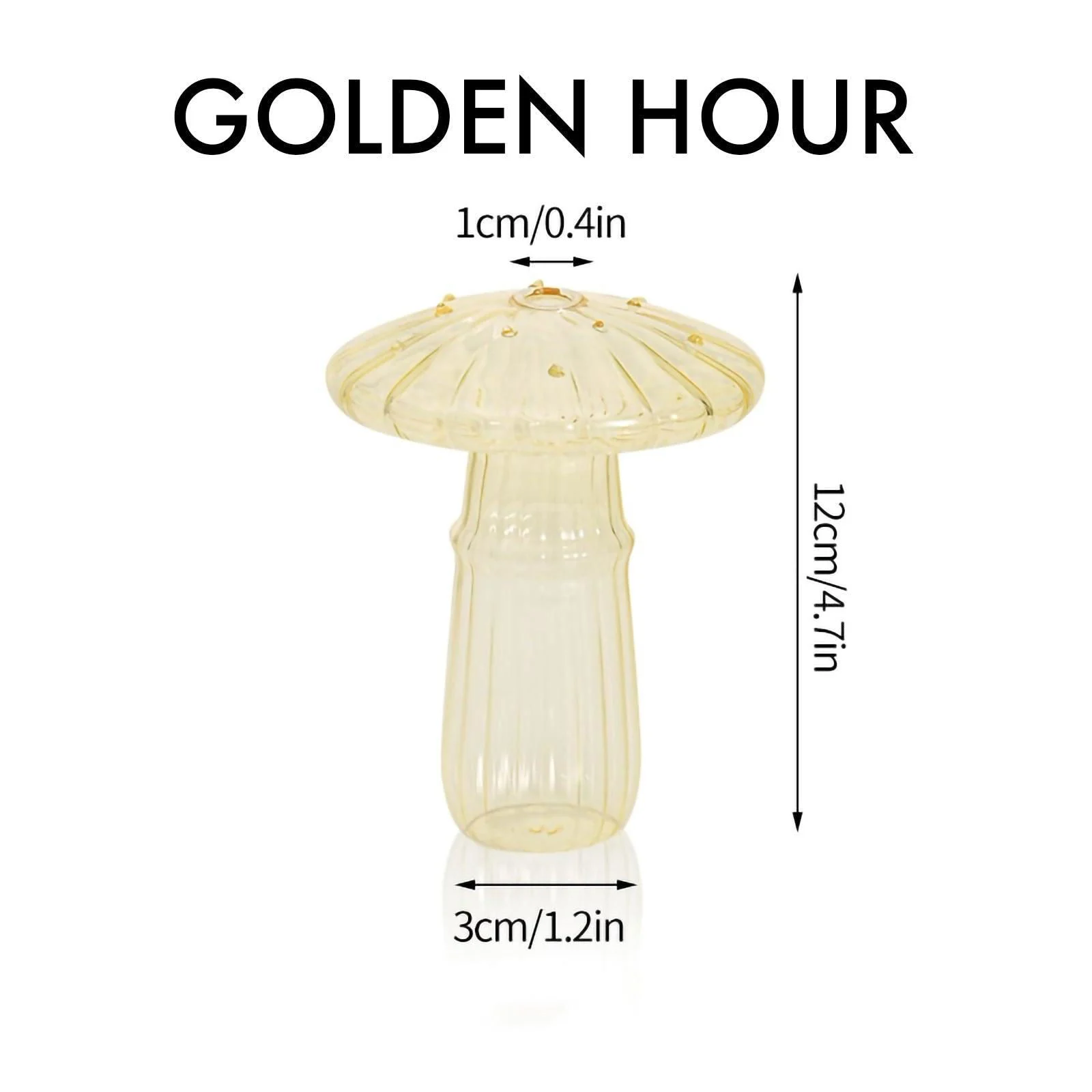 Crystal Mushroom Jars -