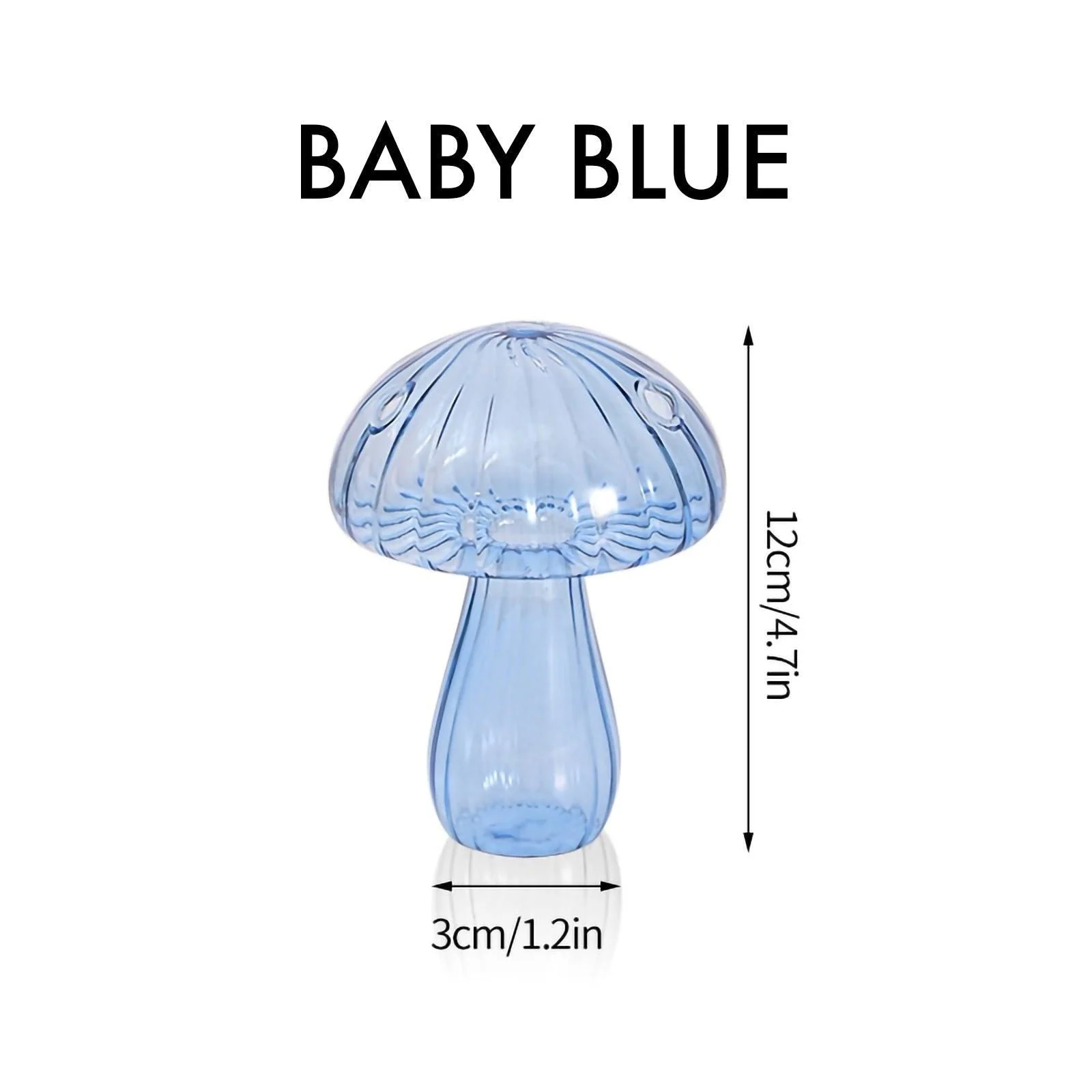Crystal Mushroom Jars -