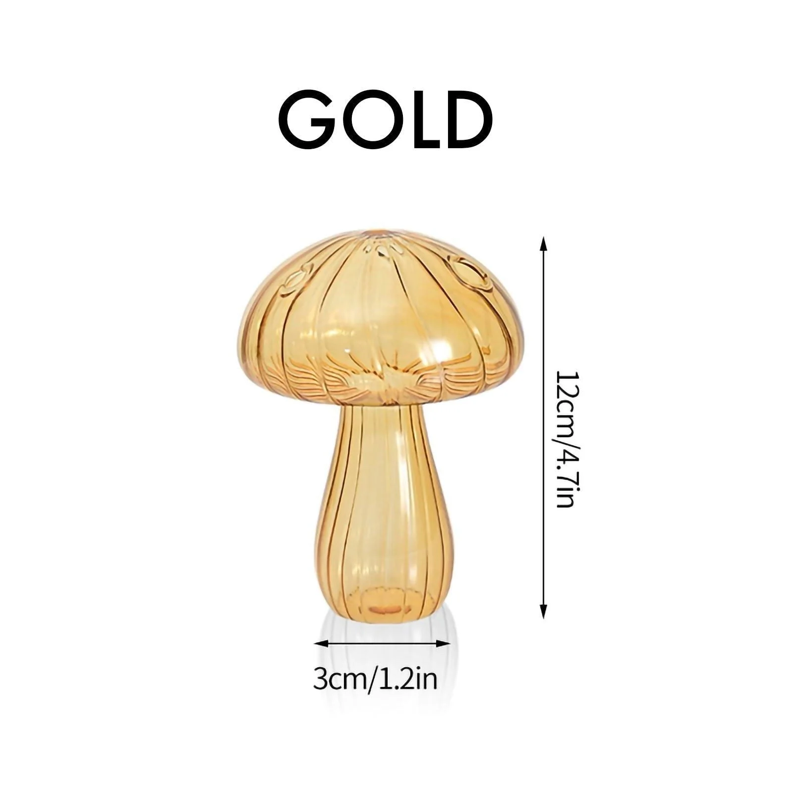 Crystal Mushroom Jars -