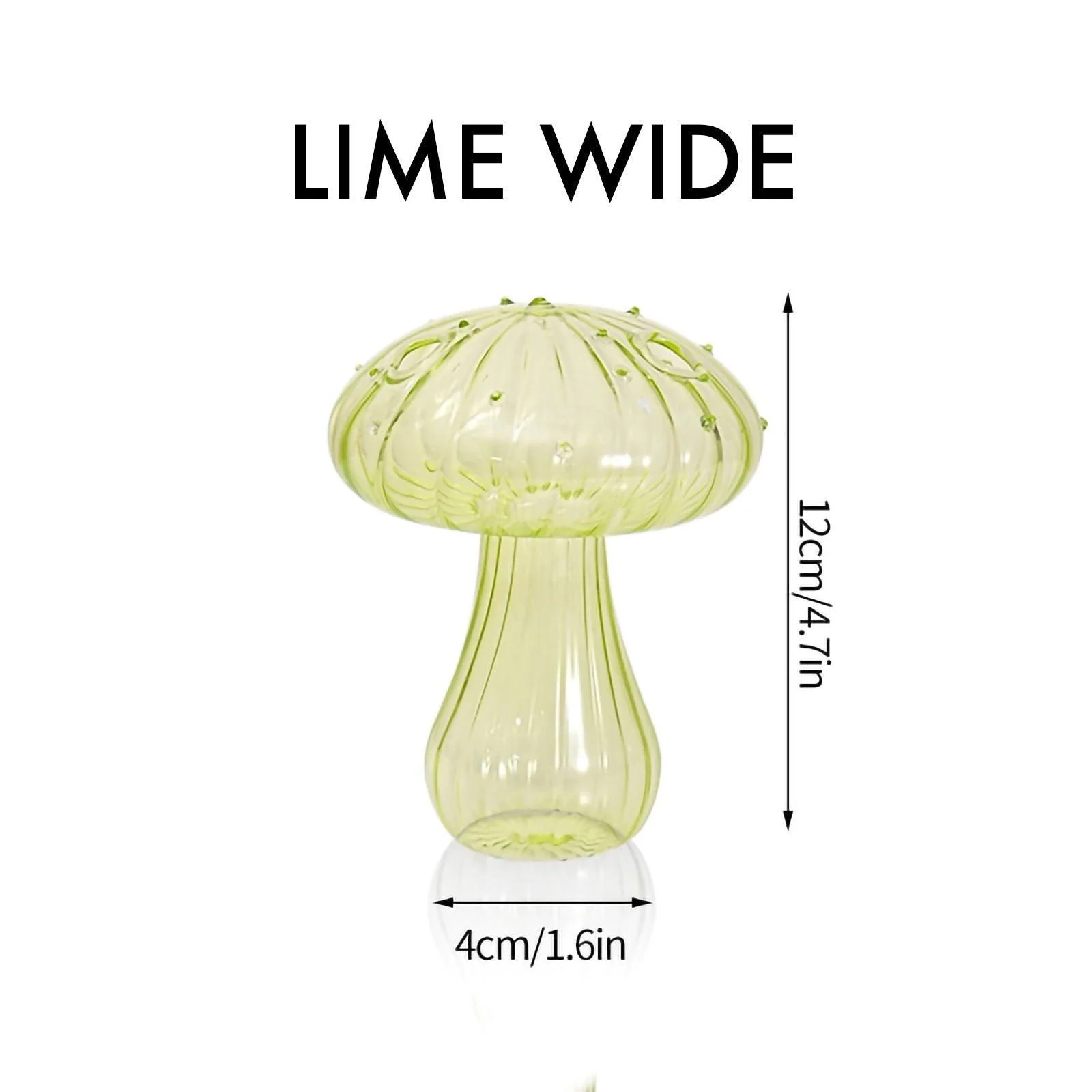 Crystal Mushroom Jars -