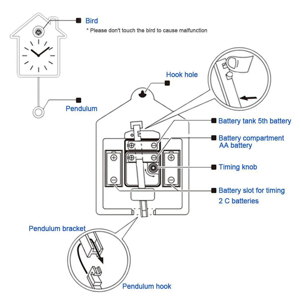 Cuckoo_Clock_with_Pendulum_-_-4172056 Cuckoo Clock with Pendulum -