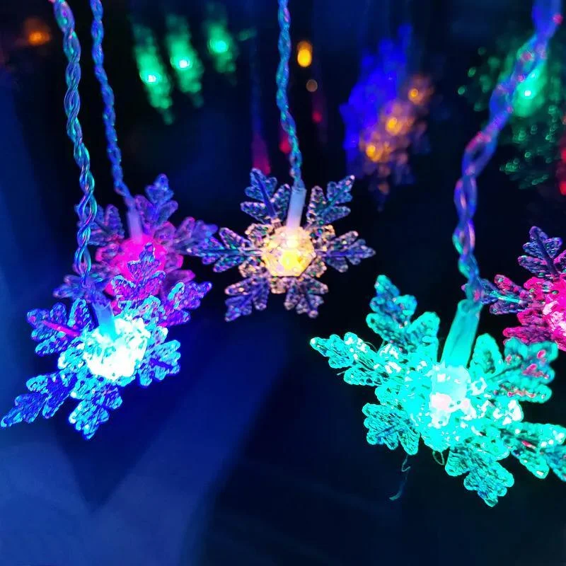 Curtain_Snowflake_LED_String_Lights_-_-_tag1_-4195252 Curtain Snowflake LED String Lights - - #tag1#