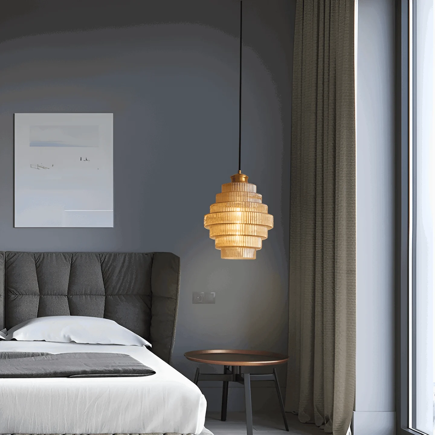 Curve_-_Archaic_Chandelier_with_Stratified_Design_-_-_tag1_-4188973 Curve - Archaic Chandelier with Stratified Design - - #tag1#