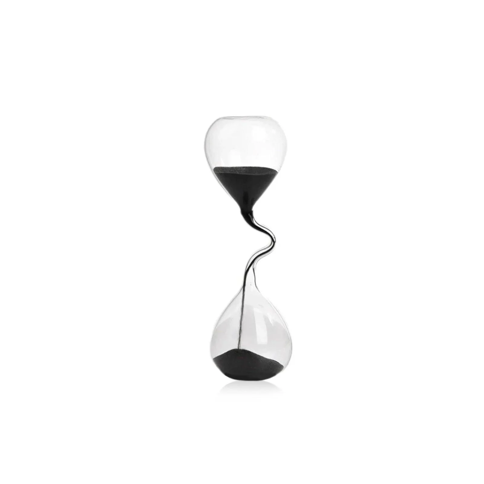 Curved_Black_Hourglass_Sand_Clock_-_-4172209 Curved Black Hourglass Sand Clock -