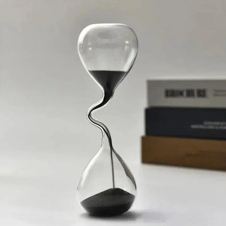Curved_Black_Hourglass_Sand_Clock_-_-4172217 Curved Black Hourglass Sand Clock -