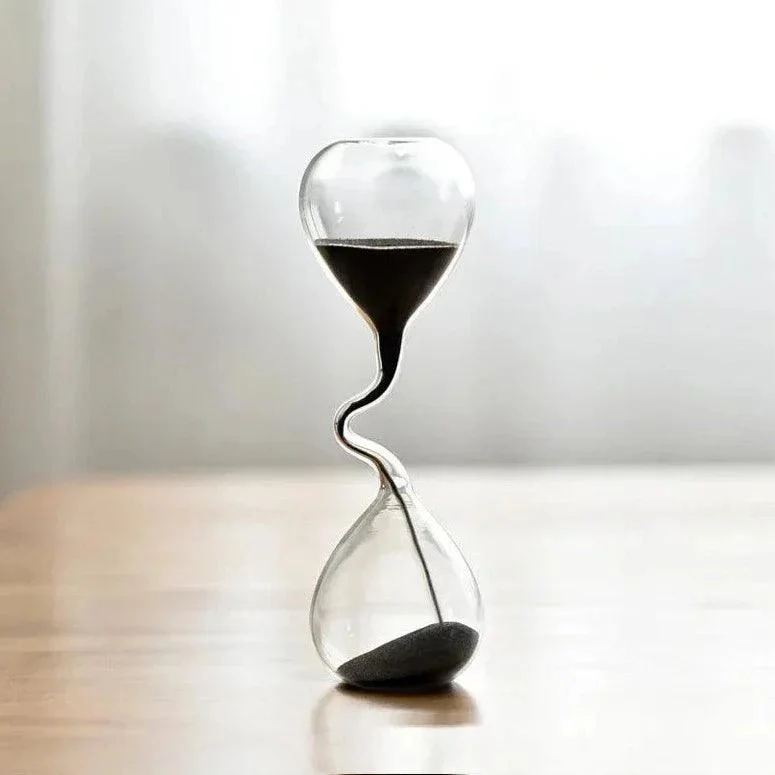 Curved_Black_Hourglass_Sand_Clock_-_-4172243 Curved Black Hourglass Sand Clock -