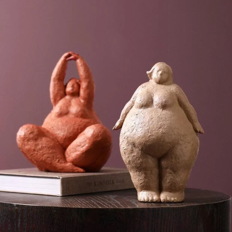 Curvy_Yoga_Lady_Figures_Sculpture_-_-4172406 Curvy Yoga Lady Figures Sculpture -