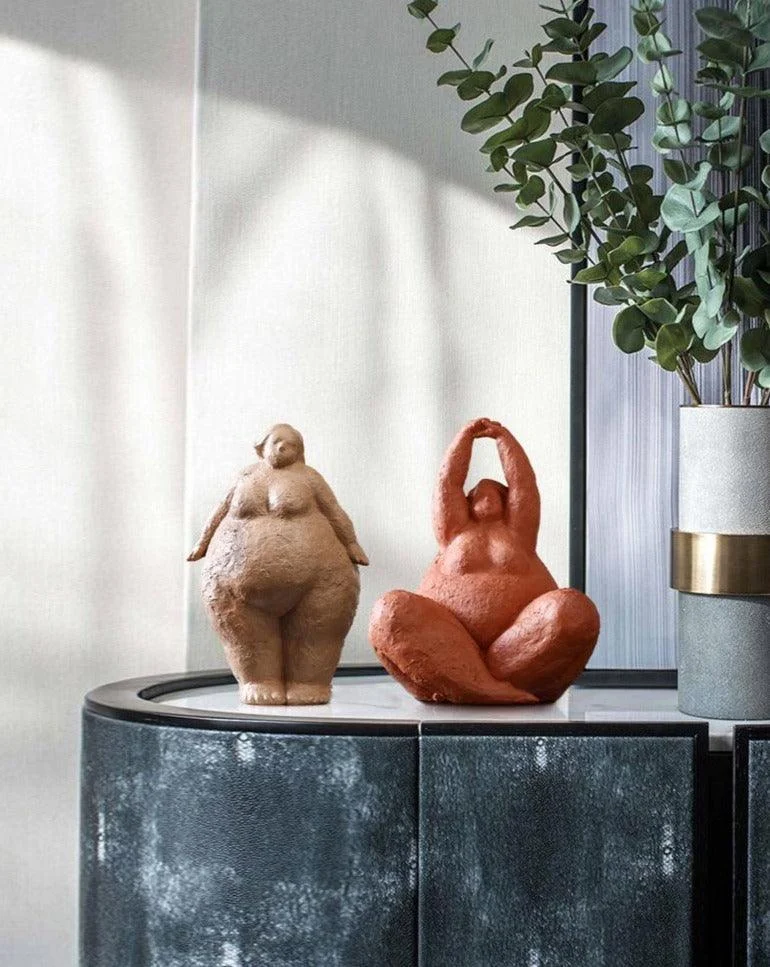 Curvy_Yoga_Lady_Figures_Sculpture_-_-4172421 Curvy Yoga Lady Figures Sculpture -