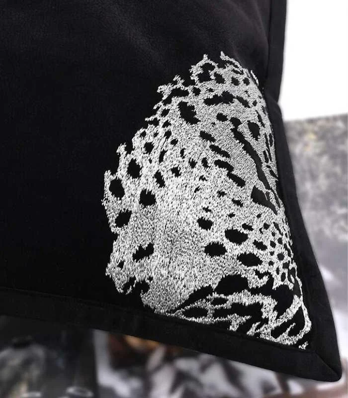 Cushion_Cover_Velvet_Leopard_Embroidery_Black_-_-_tag1_-4189474 Cushion Cover Velvet Leopard Embroidery Black - - #tag1#