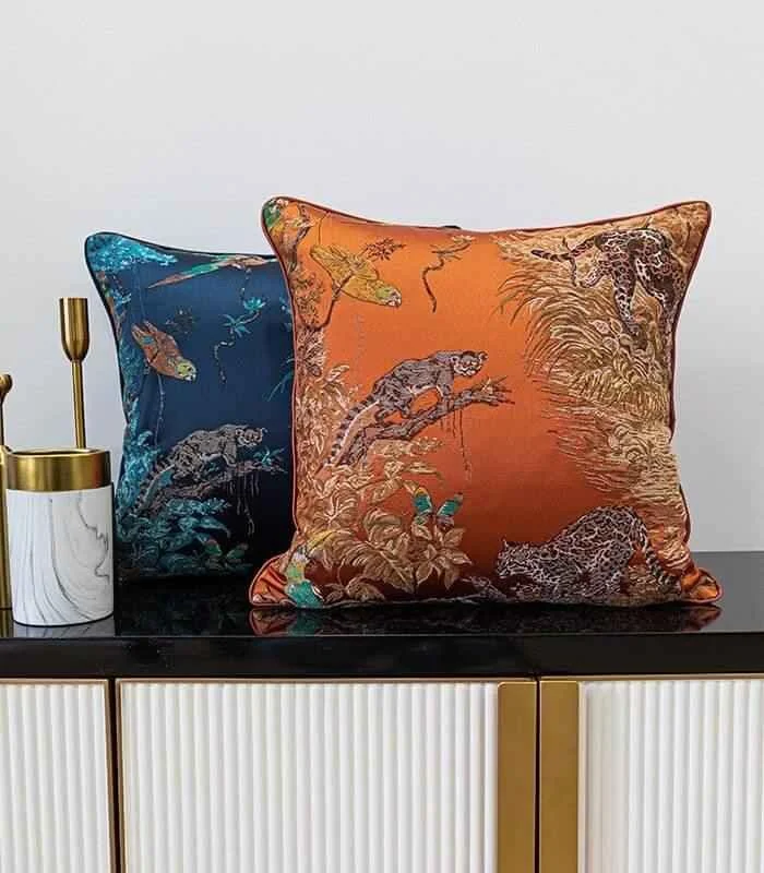 Cushion_Cover_Wild_Life_Pillow_Case_Embroidered_Jacquard_-_-_tag1_-4189504 Cushion Cover Wild Life Pillow Case Embroidered Jacquard - - #tag1#