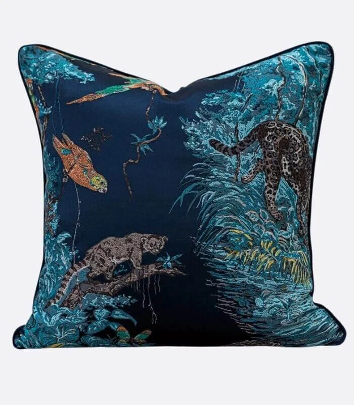 Cushion_Cover_Wild_Life_Pillow_Case_Embroidered_Jacquard_-_-_tag1_-4189545 Cushion Cover Wild Life Pillow Case Embroidered Jacquard - - #tag1#
