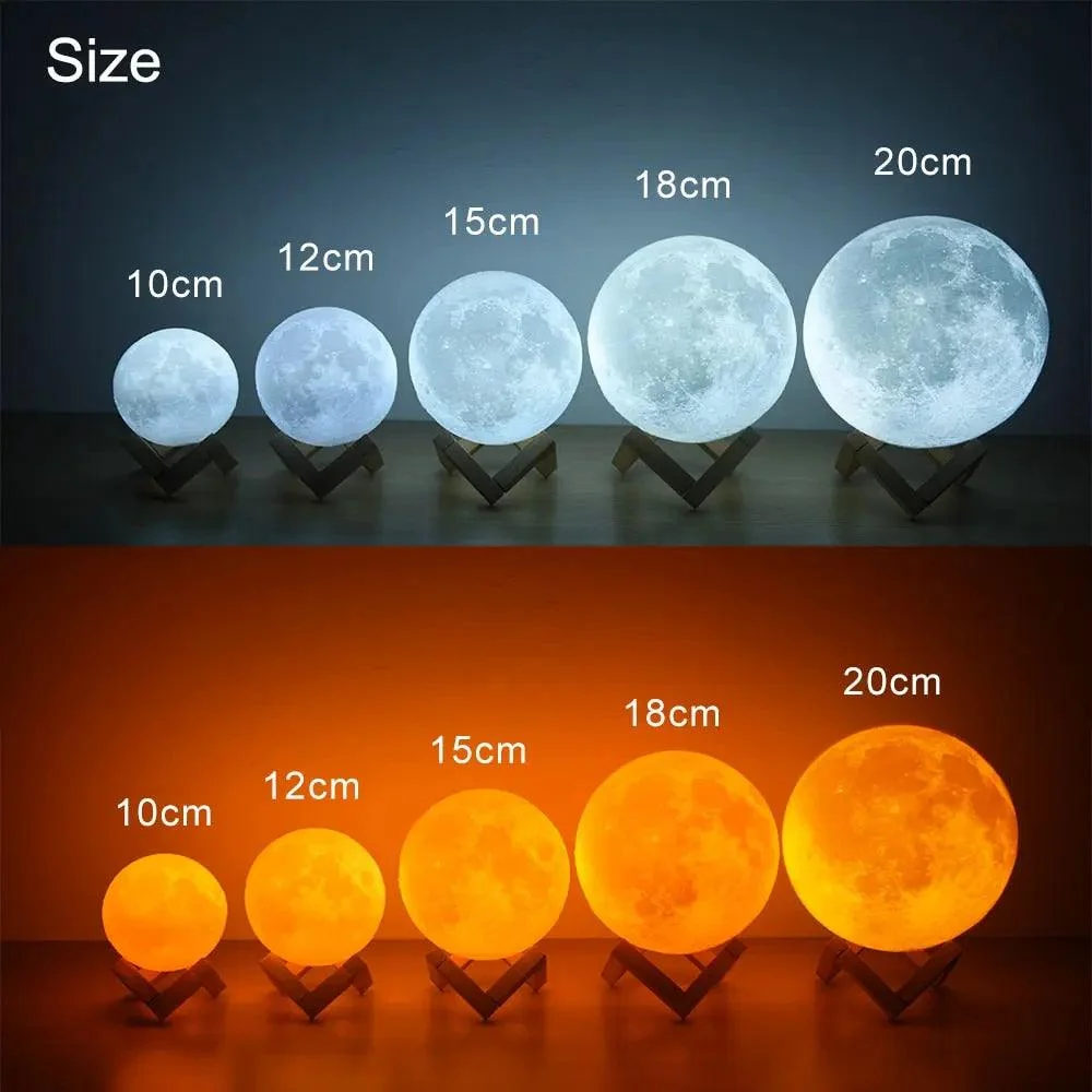 Custom Photo Moon Lamp -