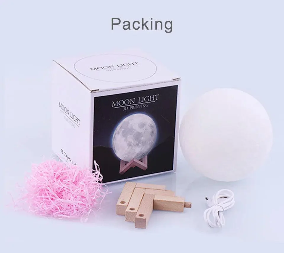 Custom Photo Moon Lamp -
