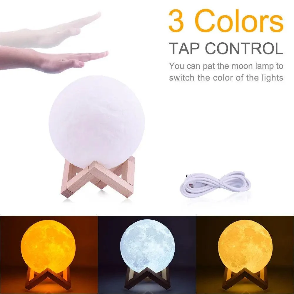 Custom Photo Moon Lamp -