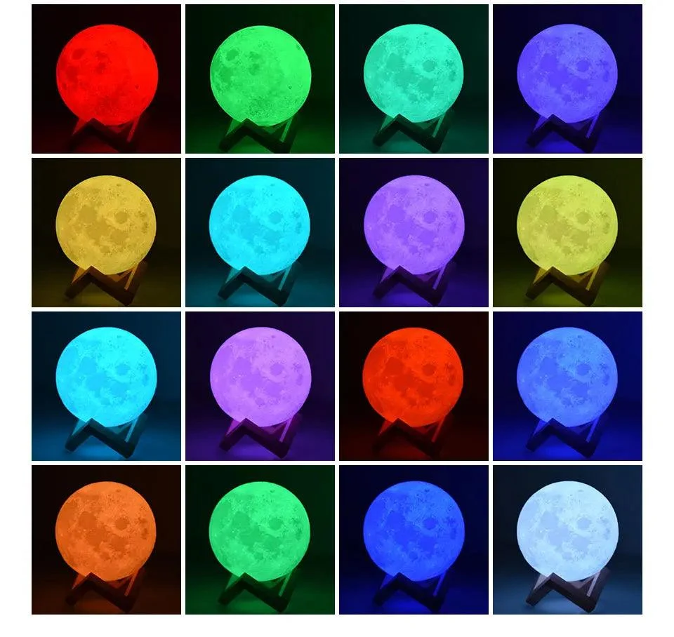 Custom Photo Moon Lamp -