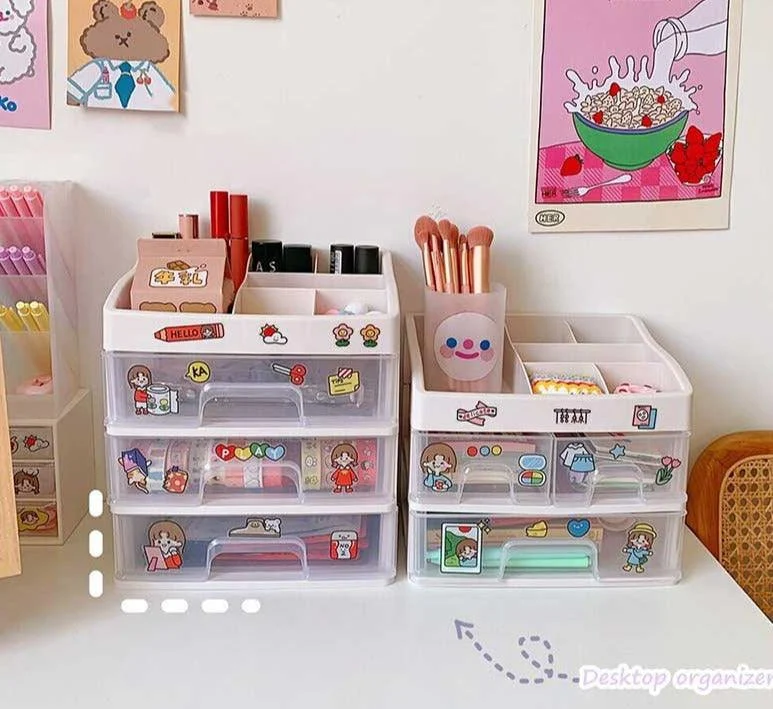 Cute_Aesthetic_Desk_Organizer_with_Transparent_Drawers_-_-4172686 Cute Aesthetic Desk Organizer with Transparent Drawers -