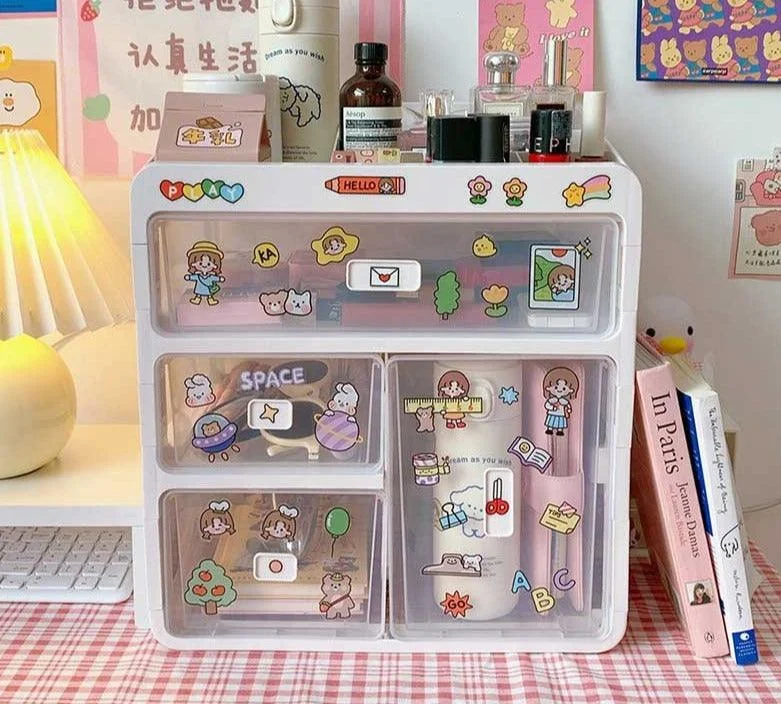 Cute_Aesthetic_Desk_Organizer_with_Transparent_Drawers_-_-4172694 Cute Aesthetic Desk Organizer with Transparent Drawers -