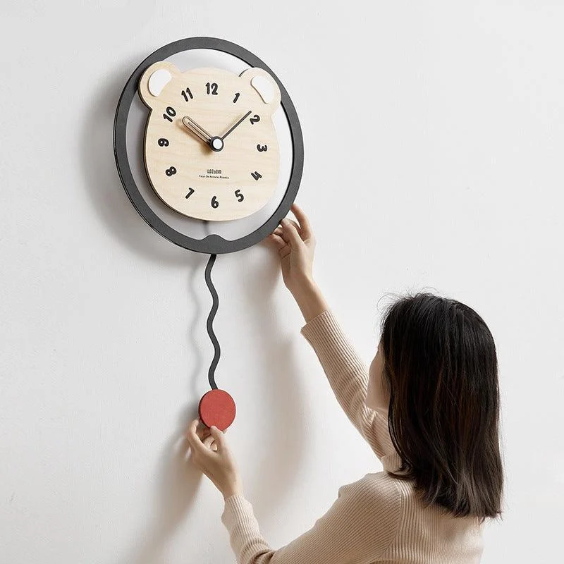 Cute_Bear_Pendulum_Kids_Bedroom_Wall_Clock_-_-4173040 Cute Bear Pendulum Kids Bedroom Wall Clock -