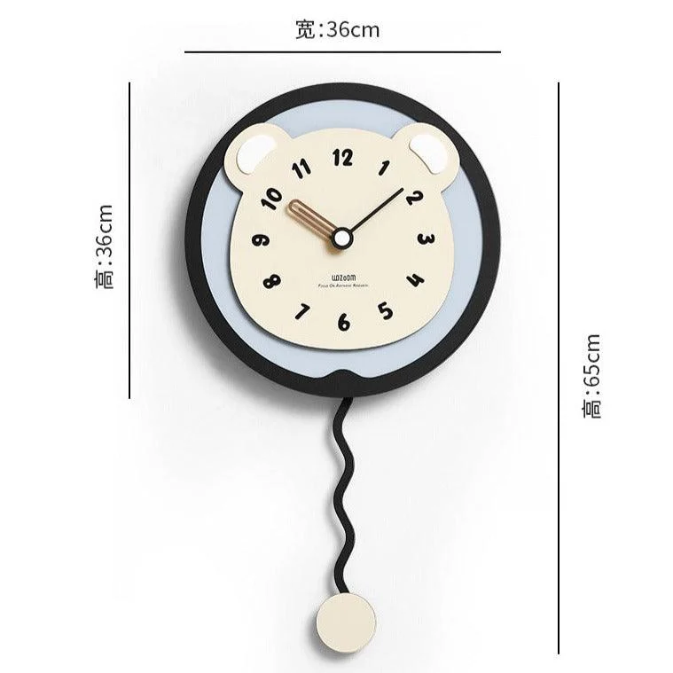 Cute_Bear_Pendulum_Kids_Bedroom_Wall_Clock_-_-4173070 Cute Bear Pendulum Kids Bedroom Wall Clock -