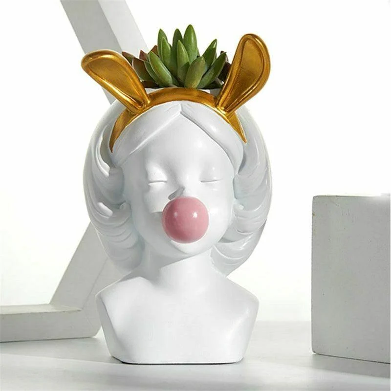 Cute_Bubblegum_Girl_Ceramic_Face_Vase_-_-4173216 Cute Bubblegum Girl Ceramic Face Vase -