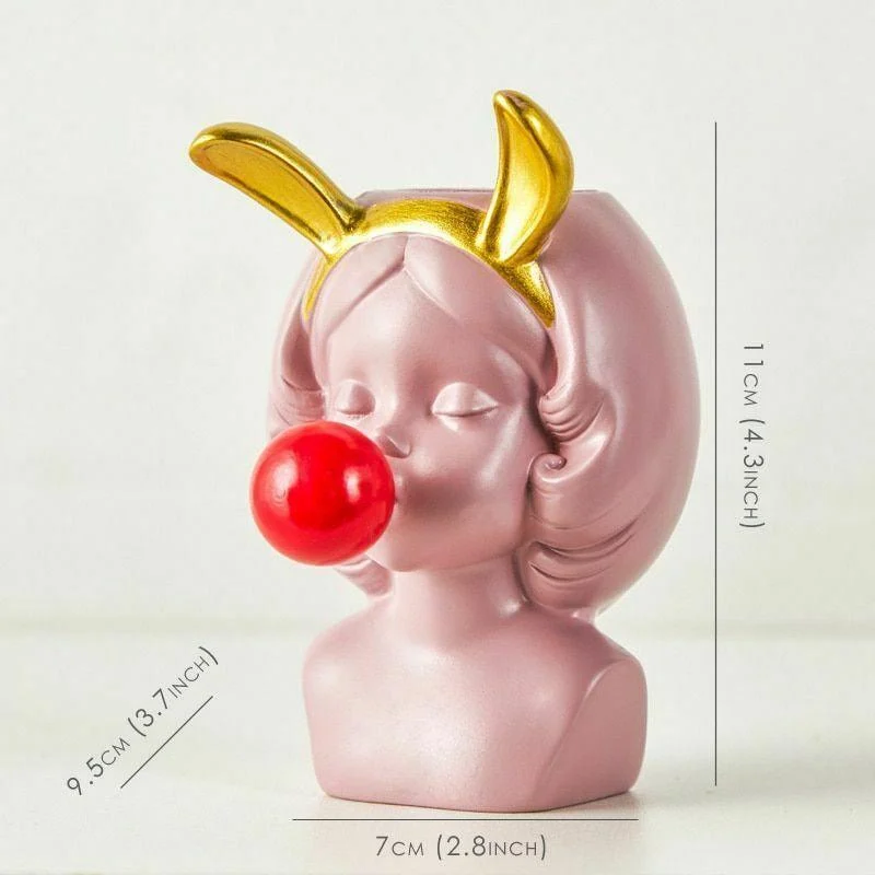 Cute_Bubblegum_Girl_Ceramic_Face_Vase_-_-4173231 Cute Bubblegum Girl Ceramic Face Vase -