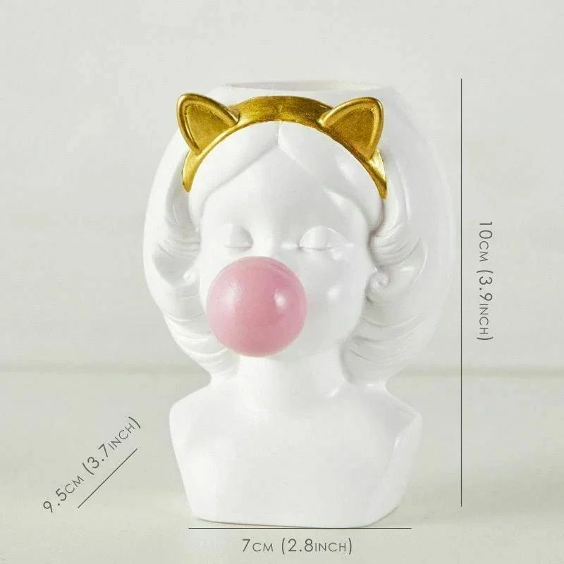 Cute_Bubblegum_Girl_Ceramic_Face_Vase_-_-4173263 Cute Bubblegum Girl Ceramic Face Vase -