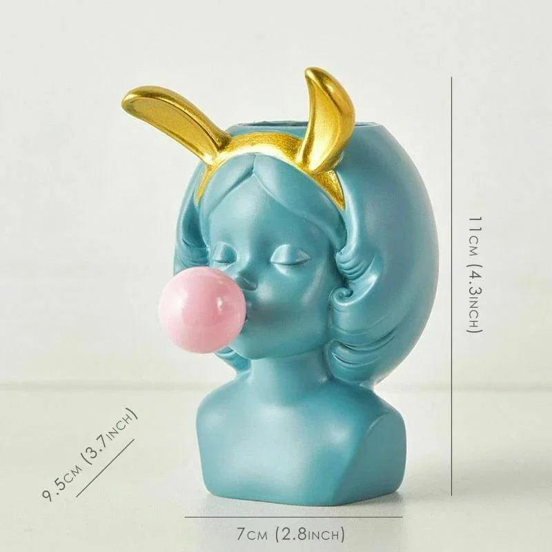 Cute_Bubblegum_Girl_Ceramic_Face_Vase_-_-4173368 Cute Bubblegum Girl Ceramic Face Vase -
