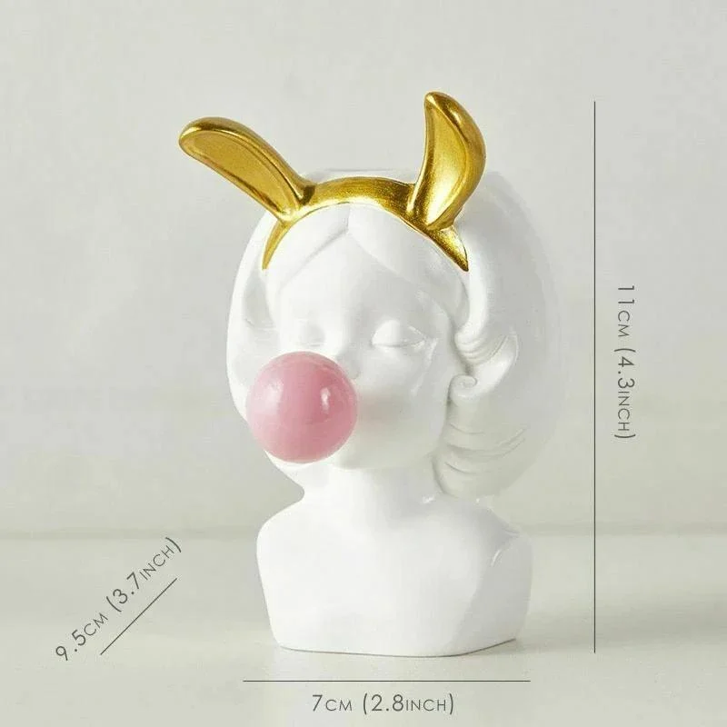Cute_Bubblegum_Girl_Ceramic_Face_Vase_-_-4173414 Cute Bubblegum Girl Ceramic Face Vase -