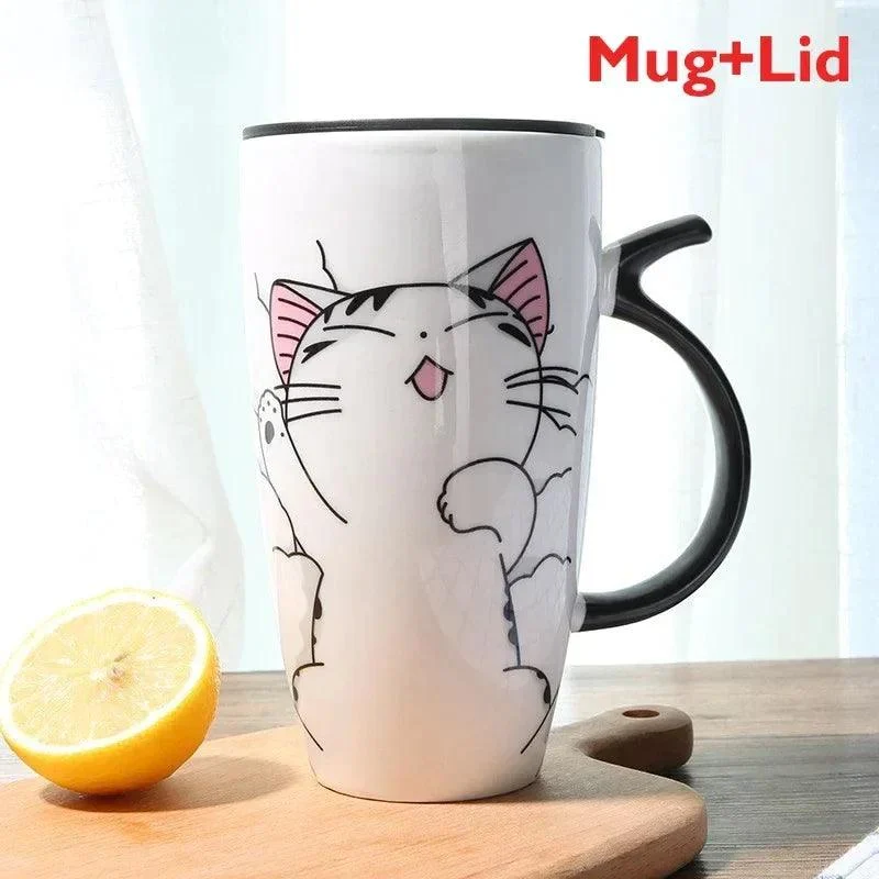 Cute_Cat_Ceramic_Coffee_Mug_Large_Capacity_-_-4173468 Cute Cat Ceramic Coffee Mug: Large Capacity -