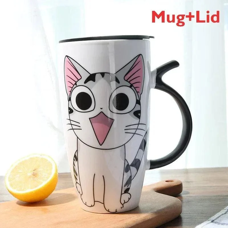 Cute_Cat_Ceramic_Coffee_Mug_Large_Capacity_-_-4173533 Cute Cat Ceramic Coffee Mug: Large Capacity -