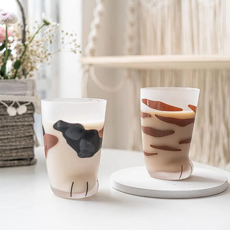 Cute Cat Paw Glass Cup -  - #tag1#