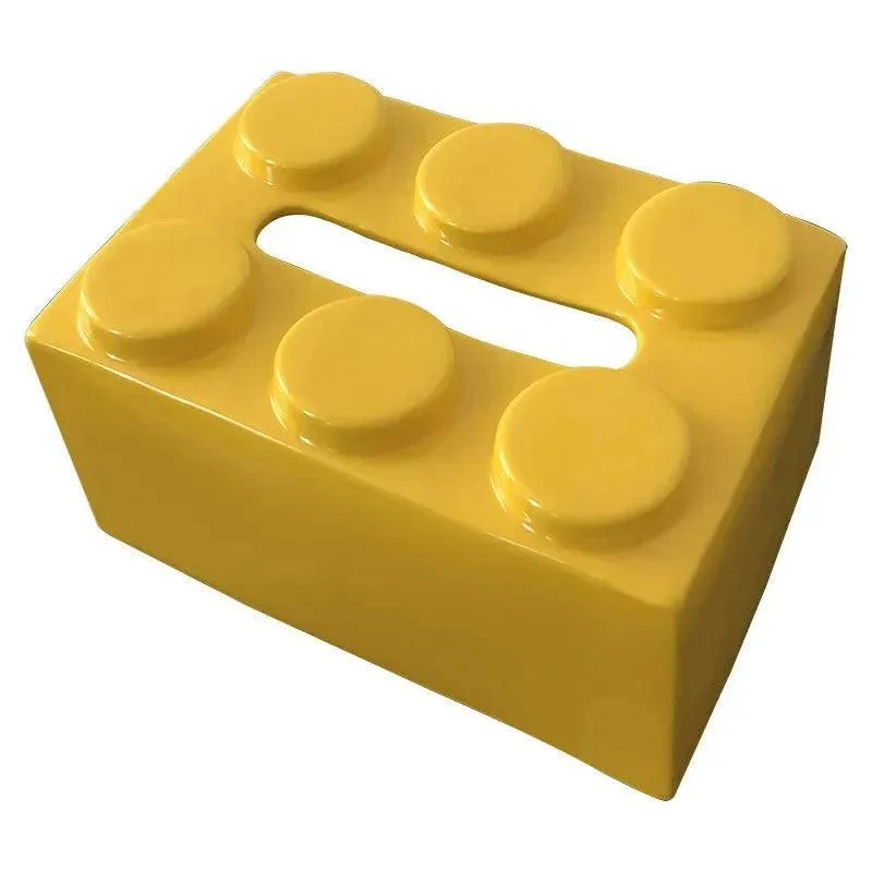 Cute Ceramic Building Blocks Tissue Box -  - #tag1#