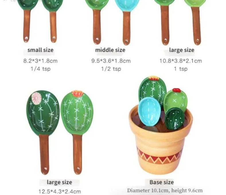 Cute_Ceramic_Cactus_Measuring_Spoons_In_Pot_-_-4173714 Cute Ceramic Cactus Measuring Spoons In Pot -