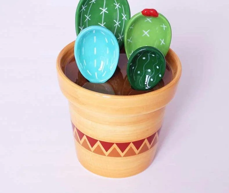Cute_Ceramic_Cactus_Measuring_Spoons_In_Pot_-_-4173721 Cute Ceramic Cactus Measuring Spoons In Pot -